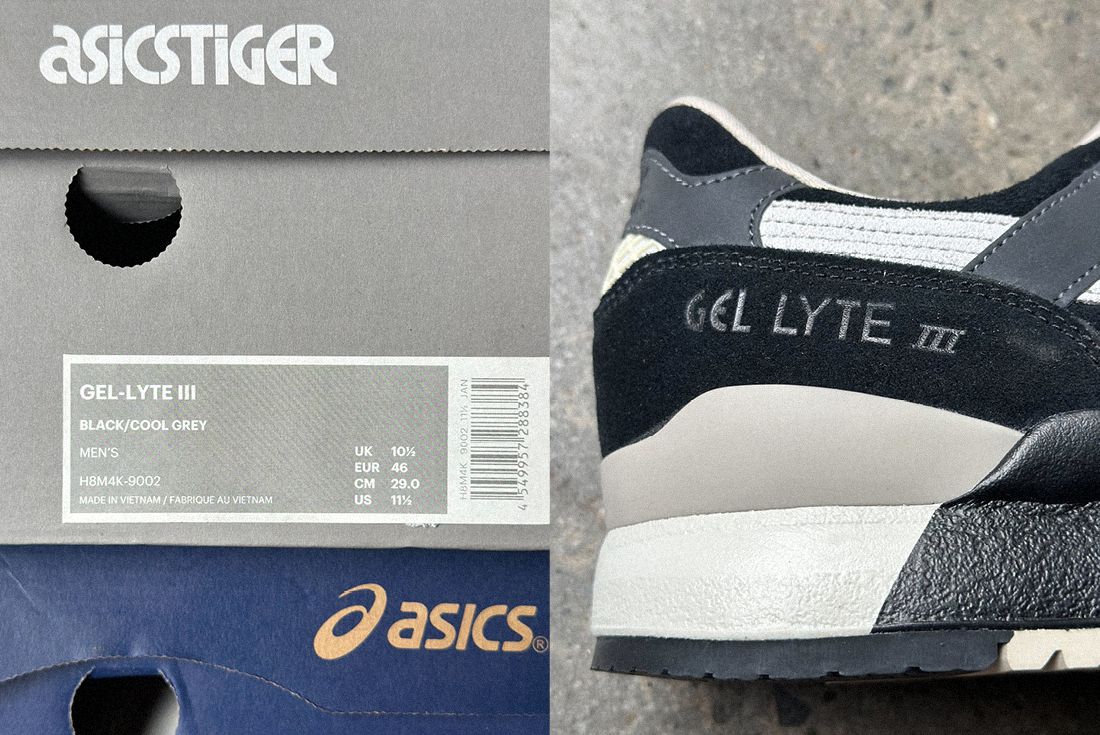 Copy Editing Sneaker Names GEL-LYTE III