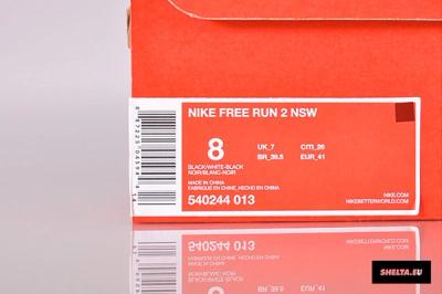 Nike Free Run 2 Blackout 6