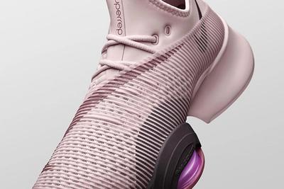 Nike Air Zoom Superrep Pink Upper Detail