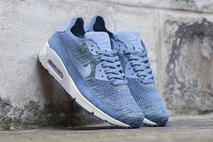 Nikelab Air Max 90 Flyknit Blue 3
