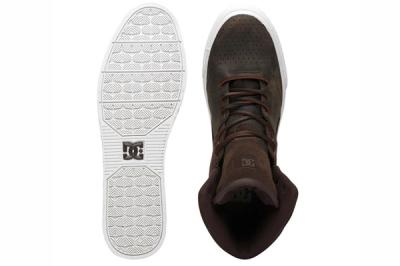Dc Graduate Brown Leather Footlocker Top Sole 1