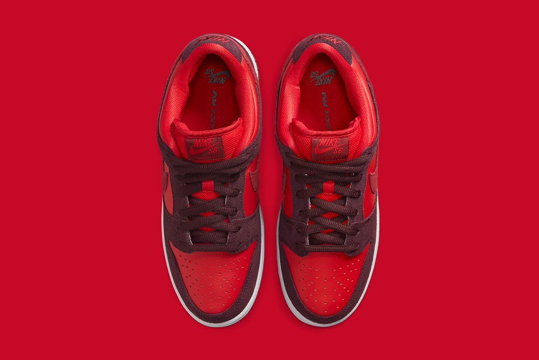 Official Images are Out! Nike SB Dunk Low 'Cherry