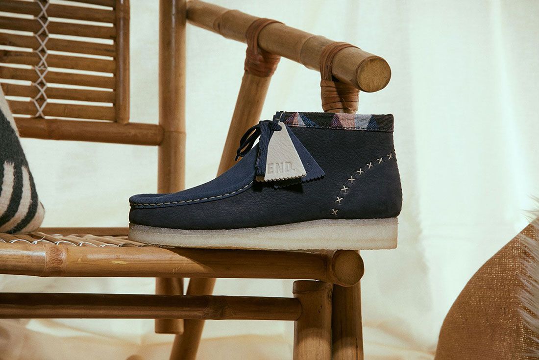 Double Feet Heat with the END. x Clarks Wallabee 'Artisan Craft