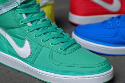 Nike Vandal Supreme Green Toe Detail 1
