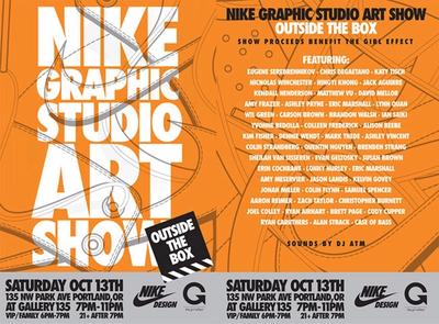 Nike Graphic Studio Art Show October 2012 1