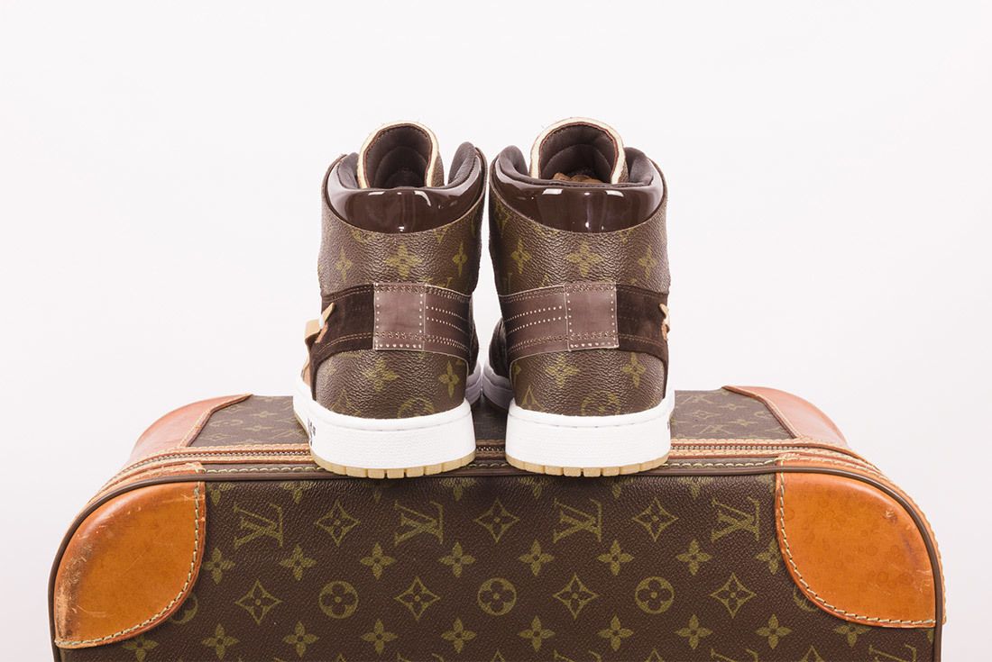 These Louis Vuitton x Off-White x Air Jordan 1 Customs Don&#39;t Come… - Sneaker Freaker