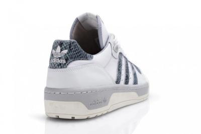 Grey Adidas Rivalry Lo Limited Edition Quater Back 1