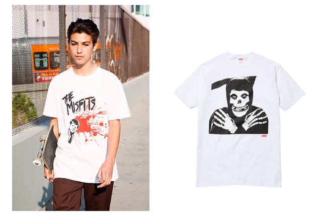 Supreme X The Misfits Official Lookbook - Sneaker Freaker