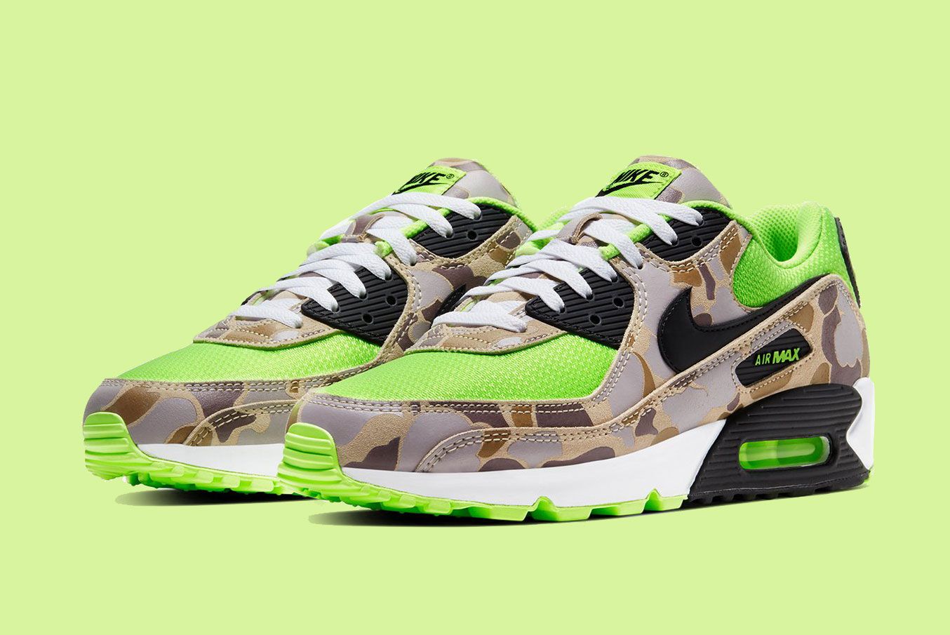 Where to Buy the Nike Air Max 90 'Duck Camo Volt' - Sneaker Freaker