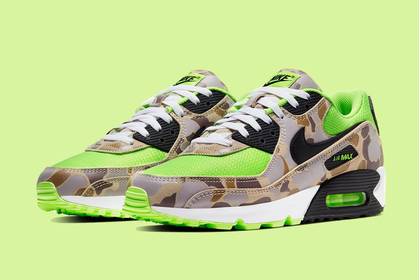 nike duck camo trainers