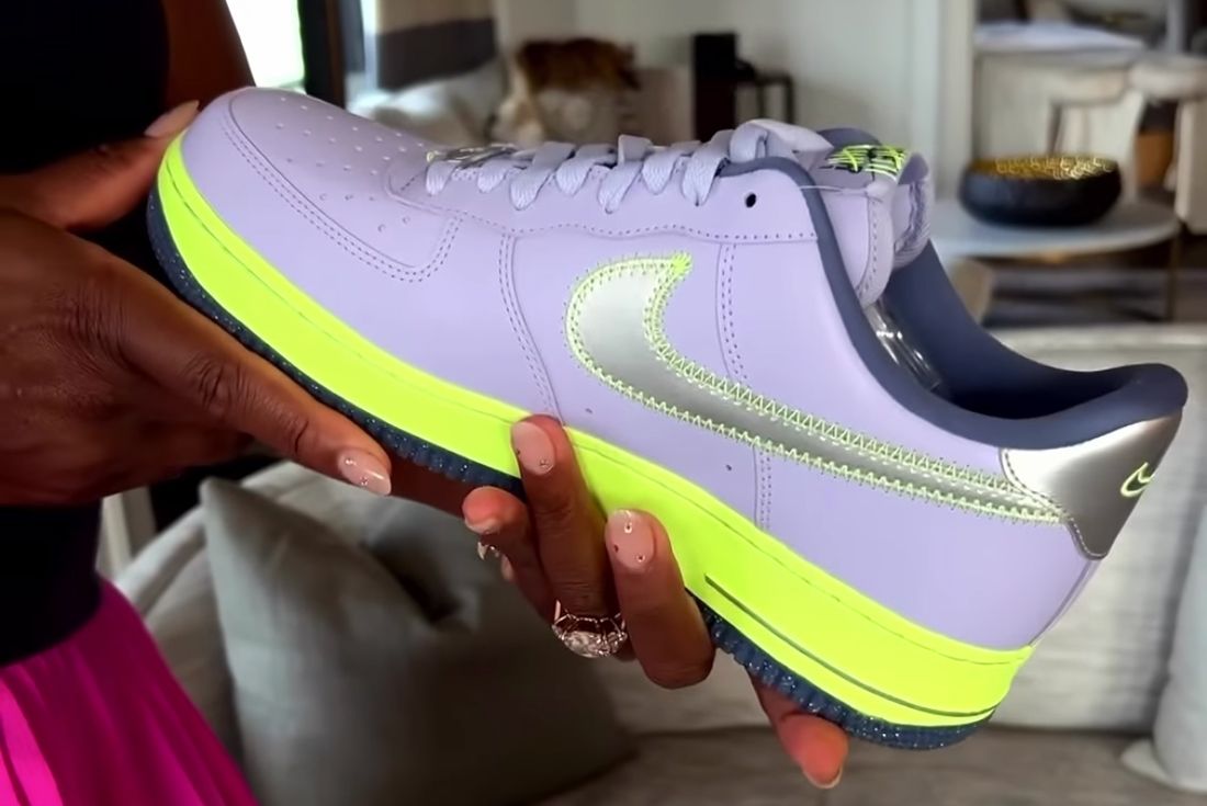 Nike Gifts Serena Williams 'Memorable Moments' Air Force 1s