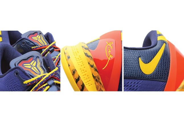 Nike Kobe 8 Deep Royal Yellow Detail2