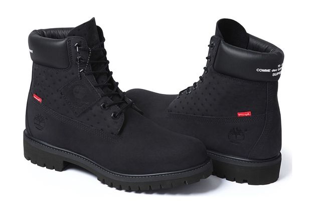 comme des garcons timberland