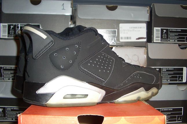 Rebecca Dahms Wmns Basketball Collection Air Jordan 6 Black Low 1