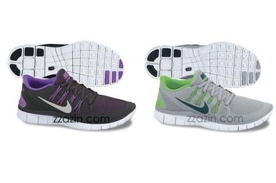 Nike Free Run 4 2013 Grey Purple 1