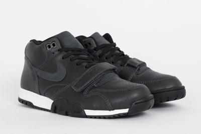 Nike Air Trainer 1 Mid Anthracite Black Leather
