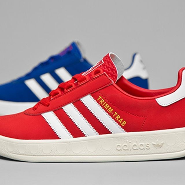 adidas Trimm-Trab (Red And Blue) - Sneaker Freaker