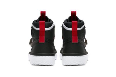Air Jordan 1 React White Black Red Ar5321 016 Release Date Heel