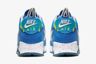 Undefeated Nike Air Max 90 Pacific Blue Cq2289 400 Release Date 3 Official