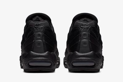 Nike Air Max 95 Essential Triple Black At9865 001 Release Date 5Heel