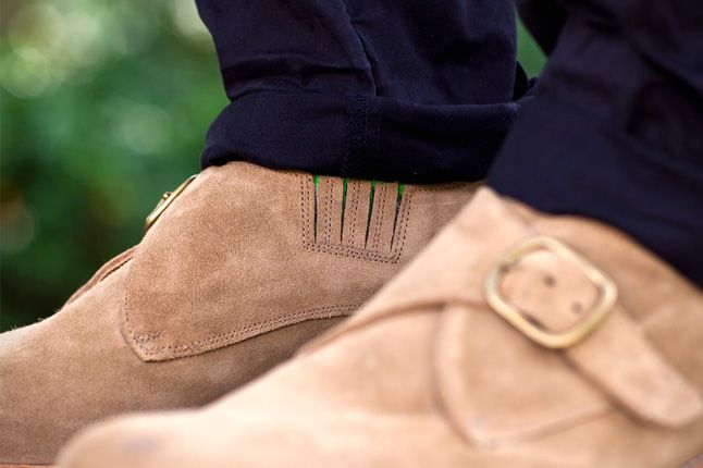 Garbstorexgrenson 2012 Fall Winter Monk Shoe Mushroom Pair Details 1