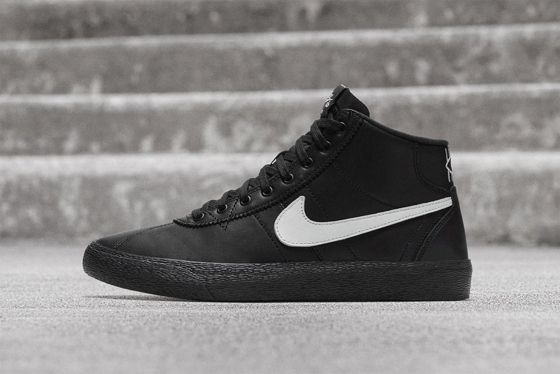 Lacey Baker's New Nike SB Bruin High is Black and White Boss - Sneaker ...
