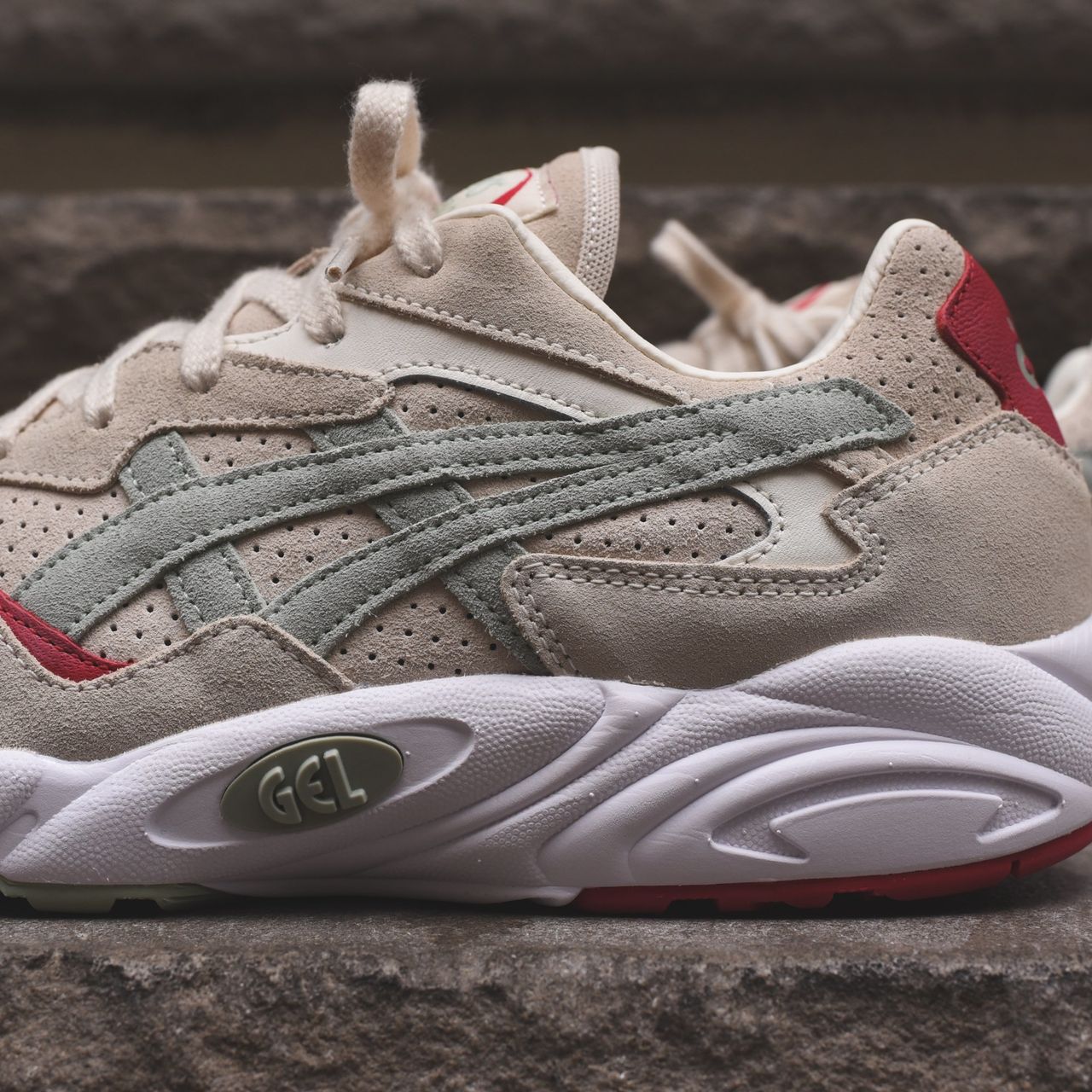 asics gel diablo birch seagrass