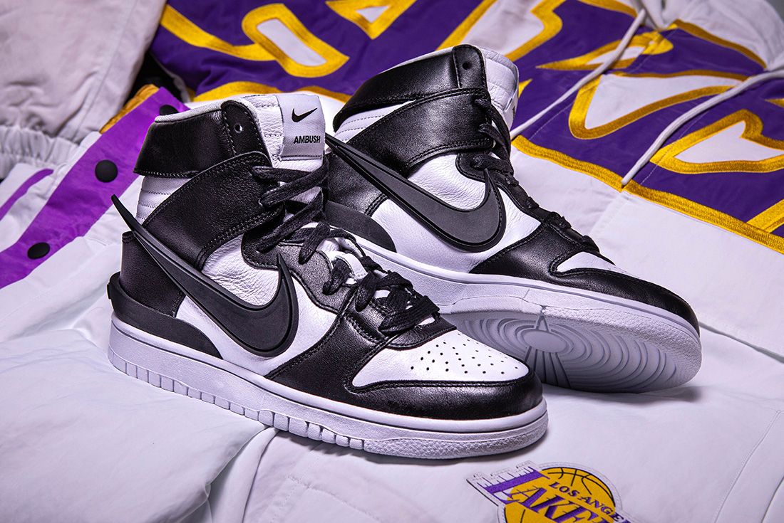 Exclusive: AMBUSH's Nike Dunk High and NBA Collection Up Close