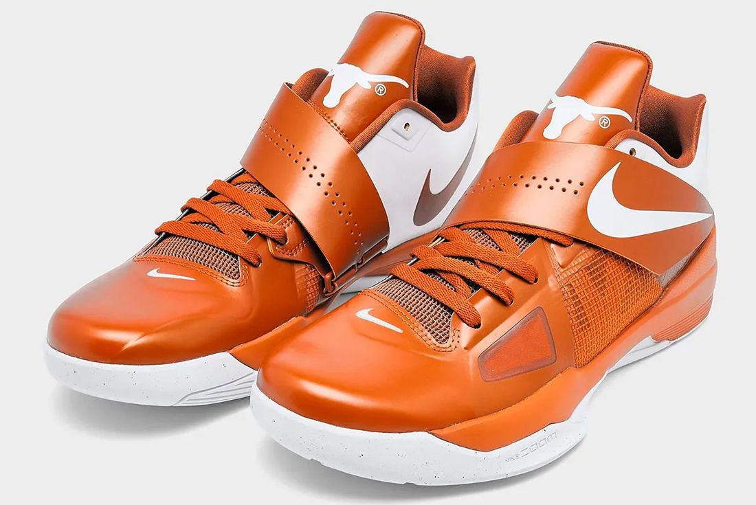 Hook 'Em Again: Nike KD 4 'Texas Longhorns' Returns - Releases