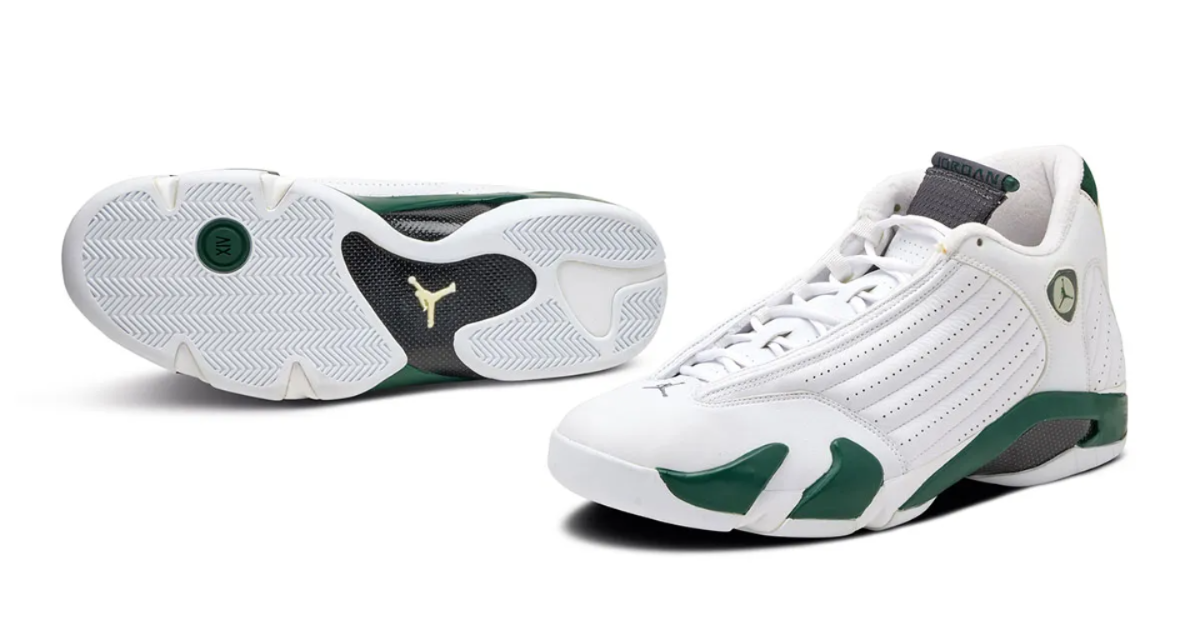 The Air Jordan 14 ‘Forest Green’ Returns from The Vault