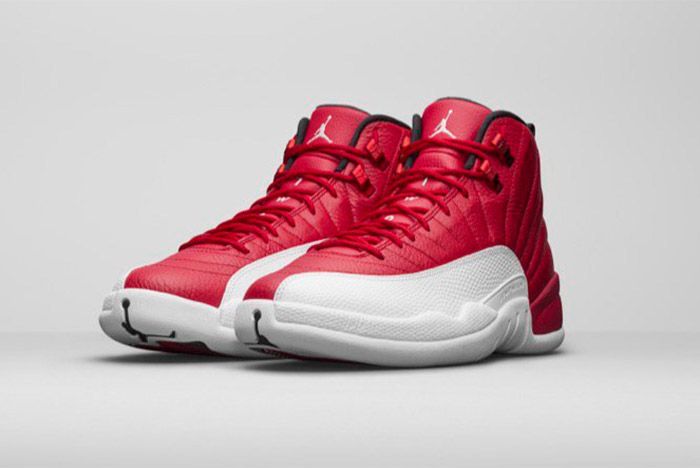 Nike Air Jordan 12 Retro Red White 1
