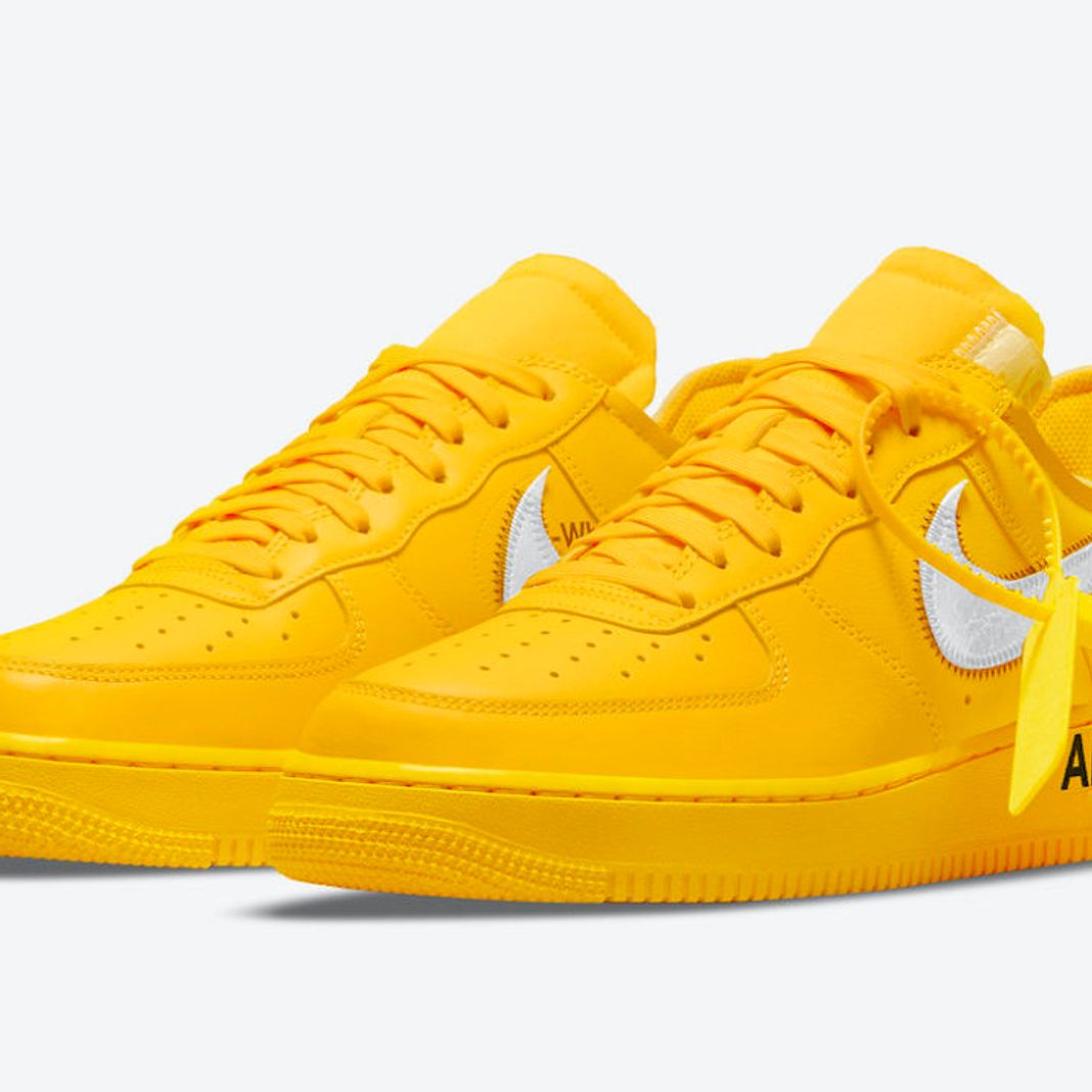 Sneaker News on X: Off-White just confirmed that its Nike Air Force 1  'Lemonade' releases soon. Who's already counting their 'L'? 🙋‍    / X