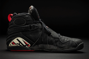 Jordan s 1993 Finals Game Worn Air Jordan 8s Are Up For Auction at Sotheby s Industry News