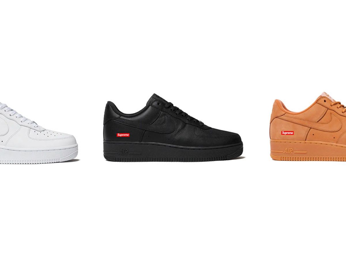 Supreme Expected to Restock Nike Air Force 1 Collaboration During