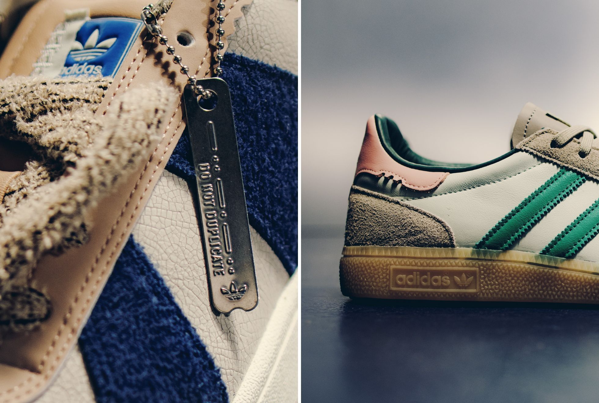 adidas gazelle silver green womens Adidas x The Whitaker Group Unisex Adizero EVO SL 'Do Not Duplicate 404  Peachtree' Warm Vanilla / Powder Coral / Aurora Coffee Running Shoes main image 0