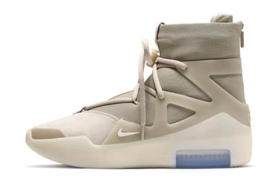 Nike Air Fear Of God 1 Oatmeal Ar4237 900 Release Date Lateral