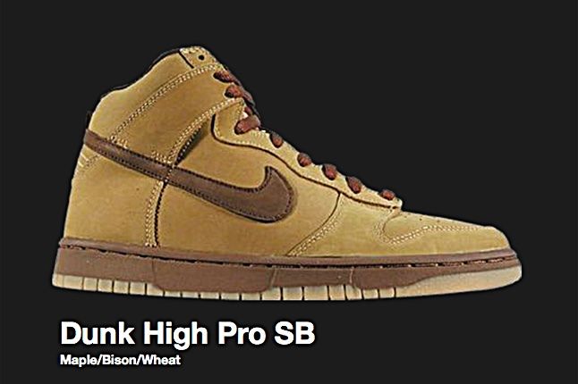 Nike Dunk High Pro Sb Maple 2002 1