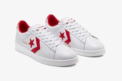 Converse Pro Leather Ox Red Pair