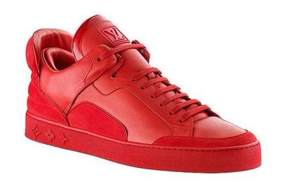Kanye West Sneaker Style Louis Vuitton Don Red