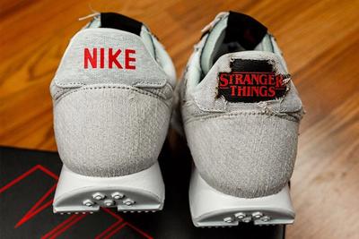 Stranger Things Nike Tailwind Grey Black 4 Heel