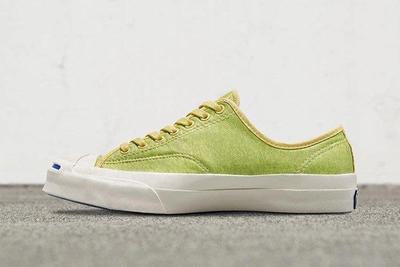 Converse Jack Purcell Signiature Low Top Coated Terry Green 2