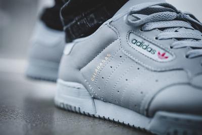 Adidas Yeezy Powerphase Grey On Foot Sneaker Freaker 2