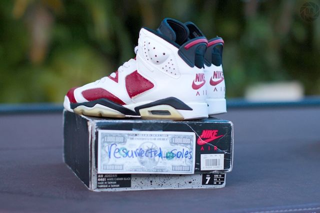 Og Air Jordan 6 Swapped Soles 12