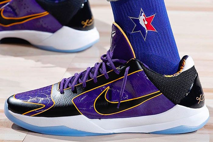 Nike Kobe 5 Protro Lakers Left