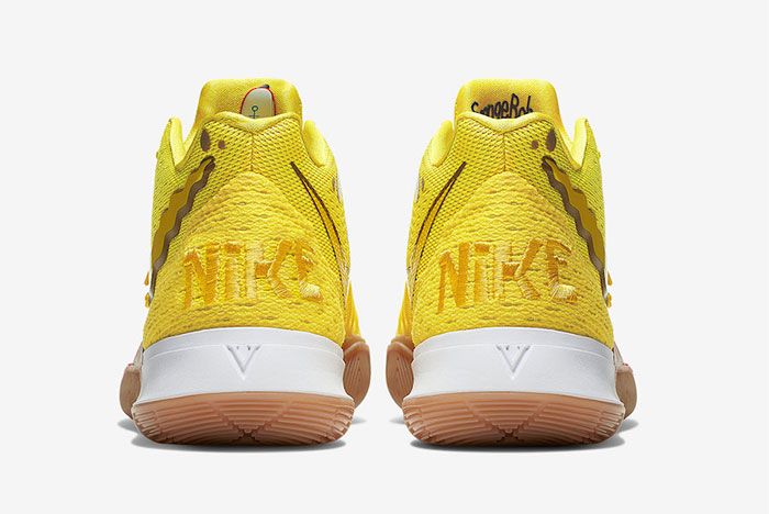 Nike Kyrie 5 Spongebob Patrick Star Heel
