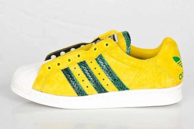 Adidas Ultrstar 80S Yellow Green 1
