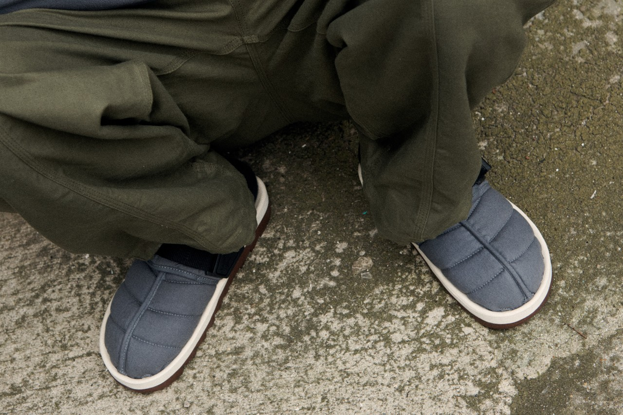Reebok Beatnik Quilted Canvas Flannel Grey