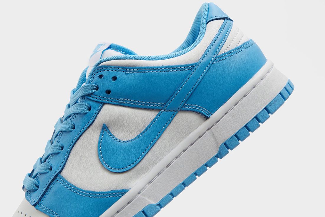 nike dunk low university blue first look
