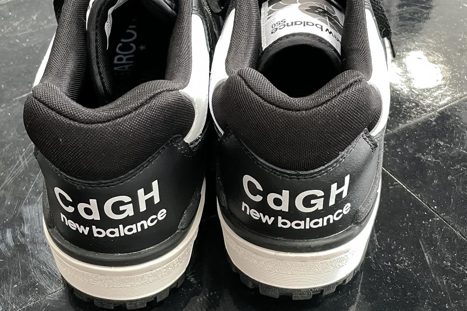 خلفيات مسطرة Revealed! Comme des Garçons Homme Plus x New Balance 550 - Sneaker ... خلفيات مسطرة