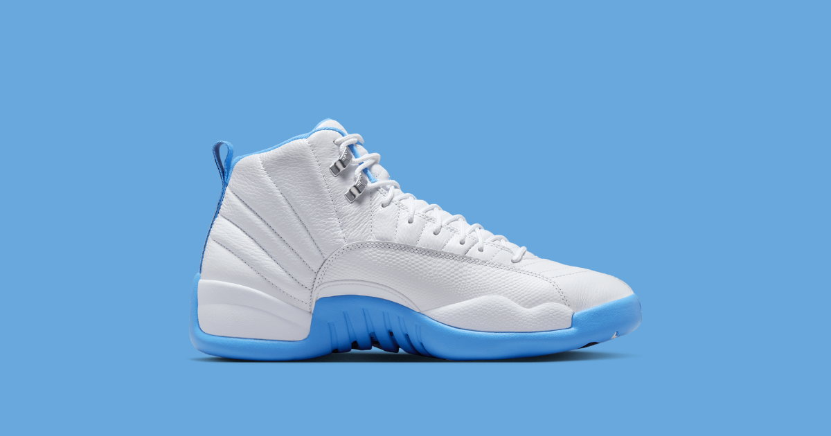 sky blue jordans 12